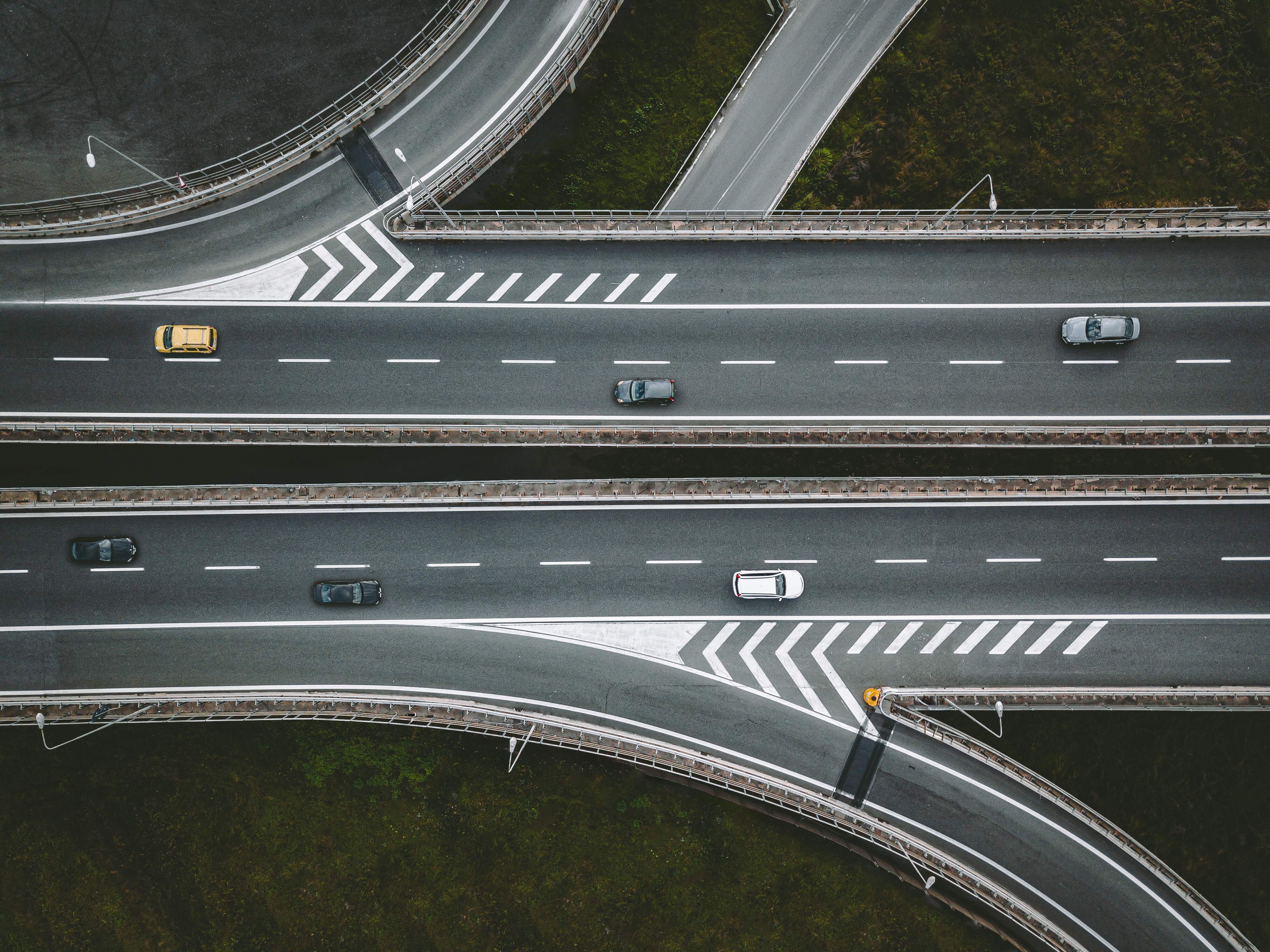 Cars on the highway